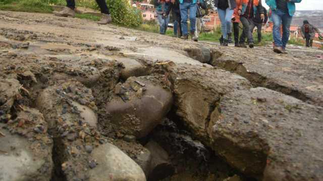 Un nuevo movimiento de tierra afecta a la urbanización Codavisa.