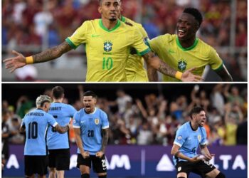 Brasil-Uruguay, un duelo de alta rivalidad para enterrar las crisis