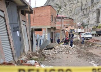 Alpacoma bajo alerta por deslizamiento ‘rotacional’.