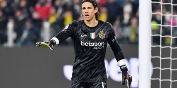 Yann Sommer, arquero del Inter de Milán, fue operado en la mano derecha
