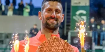 Djokovic celebra su cumpleaños con pase a semifinales en Ginebra