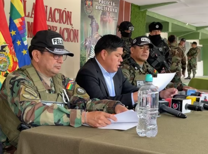 FELCN incauta 136 kilos de cocaína en La Paz y afecta al narcotráfico en más de $us 500.000