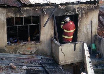 La vivienda quedó con daños estructurales/APG