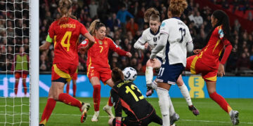 Inglaterra se venga de España en Wembley por su derrota en el Mundial femenino