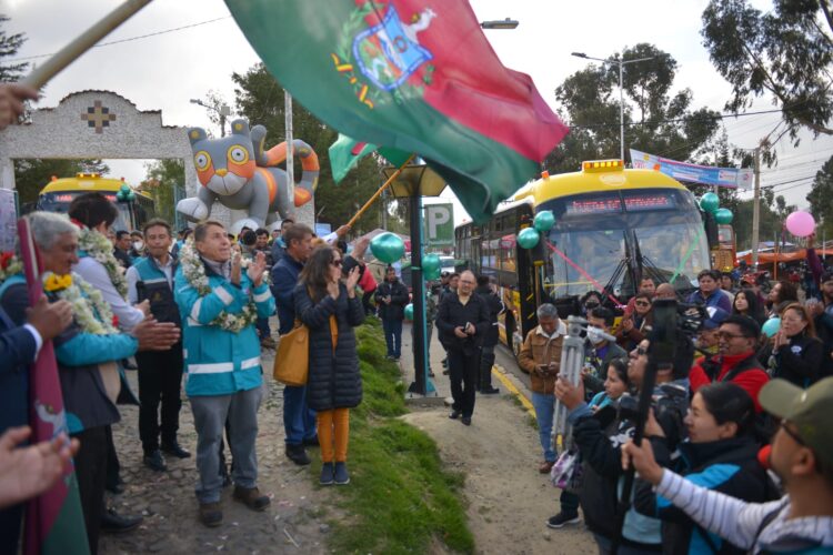 La nueva ruta de La Paz Bus a Mallasa no operará los fines de semana