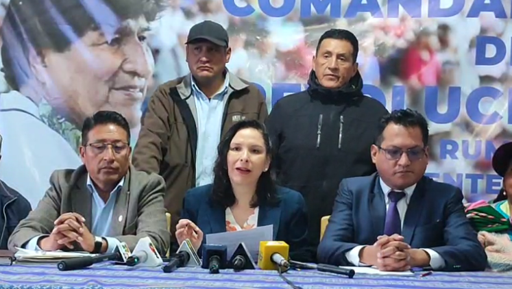 Tras declaraciones de Lima, evismo dice que se confirma ‘plan negro’ contra Morales