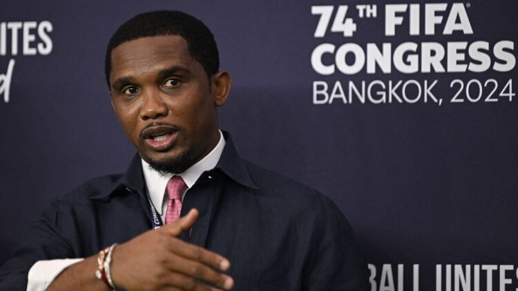 Eto’o, presidente de la federación camerunesa, es suspendido seis meses por la FIFA