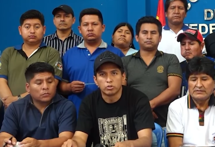 El evismo busca ser ‘ejemplo de unidad y resistencia’, según Morales