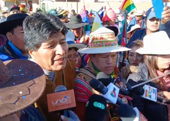 Morales dice que no comentará nada sobre la convocatoria al diálogo