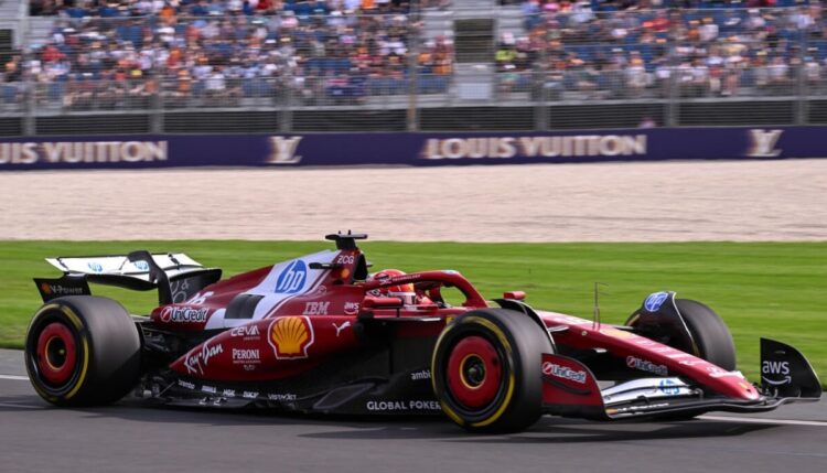 Charles Leclerc lidera la segunda sesión de libres del GP de Australia