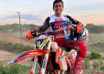 El motociclista villamontino Fuentes correrá en el Dakar 2026