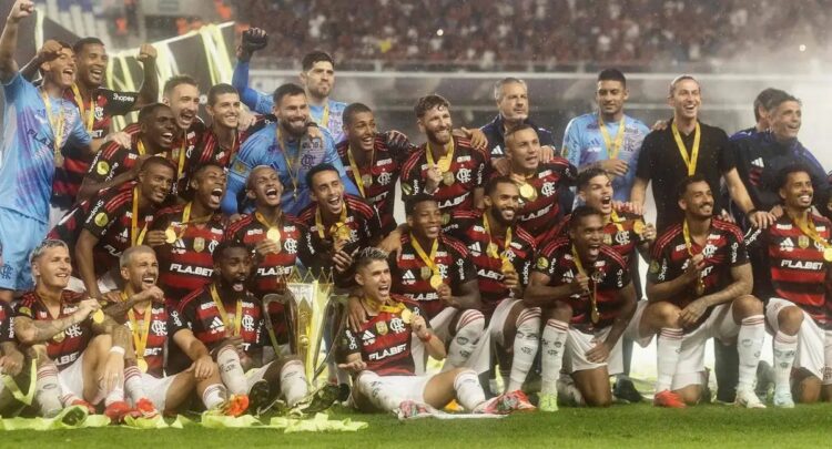 Flamengo vence 3-1 al Botafogo y se queda con la Supercopa de Brasil
