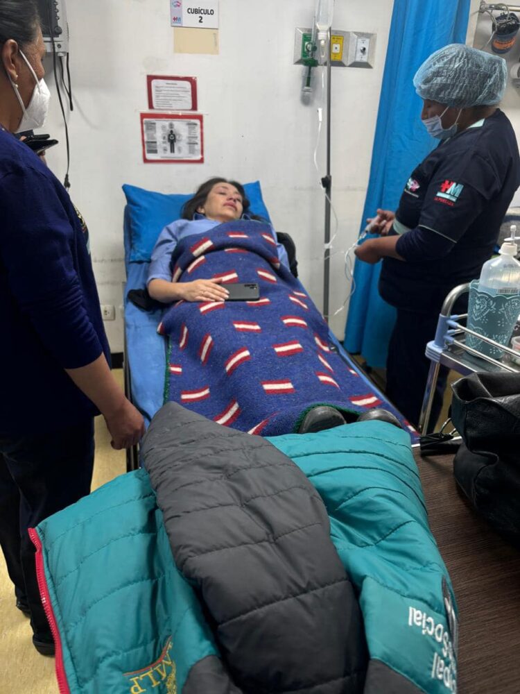 Funcionaria de la Alcaldía hospitalizada por agresión de transportistas