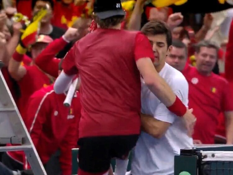 Polémica descalificación de Garín supone la eliminación de Chile en Copa Davis