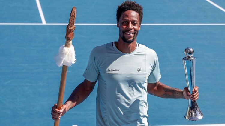 Monfils con 38 años es el campeón de mayor edad del ATP Tour al ganar en Auckland