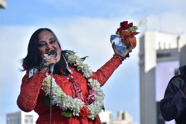 ‘Puedo patear el tablero electoral’: Galindo dice que una sigla la invitó a ser su candidata