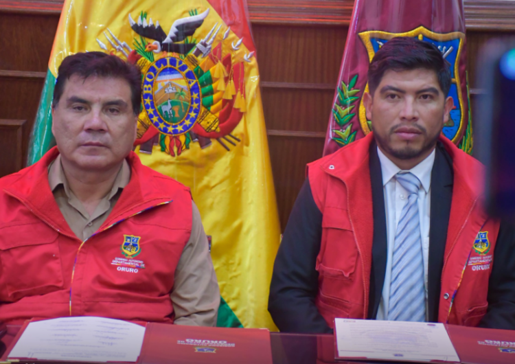 Oruro también se declara en desastre departamental por las lluvias