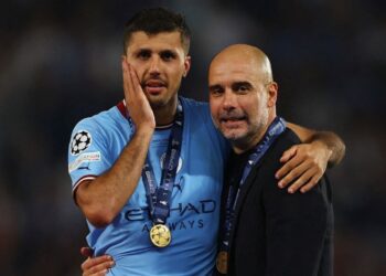 Guardiola celebra Balón de Oro de Rodri tras ‘larga espera’ para el fútbol español
