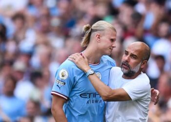 Guardiola anuncia que Haaland estará de baja de «5 a 7 semanas» con Manchester City
