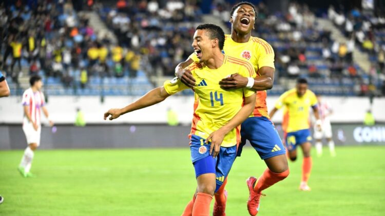 Colombia golea 4-0 a Paraguay en la fase final del Sudamericano Sub-20, con triplete de Villarreal