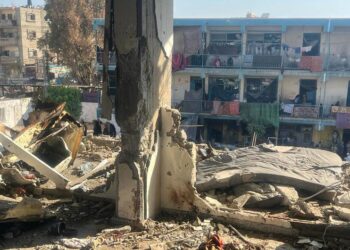 Había una gran cantidad de refugiados