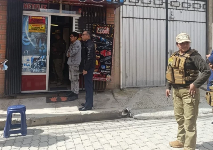 La Policía y la Fiscalía realizaron un operativo en El Alto