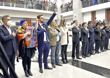 En lo que va de gestión, el presidente Arce cambió 19 veces de ministros
