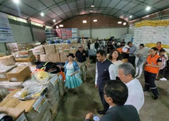 Arce agradece ayuda humanitaria de India y Canadá por lluvias