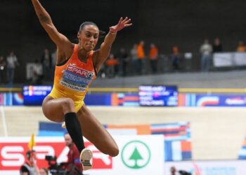 Peleteiro logra su segundo oro europeo ‘indoor’ en triple salto