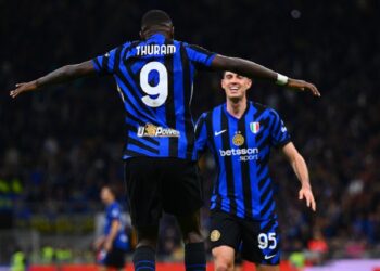 Inter vence al Torino con triplete de Thuram para seguir la estela del Napoli