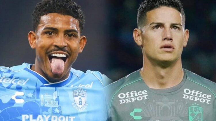 John Kennedy y James Rodríguez deslumbran con goles y asistencias en el fútbol mexicano