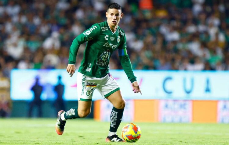 James Rodríguez y argentino Rotondi atraen reflectores en el fútbol mexicano