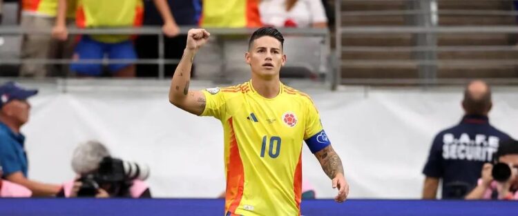 Un renacido James Rodríguez lidera a Colombia para enfrentar a Brasil y Paraguay
