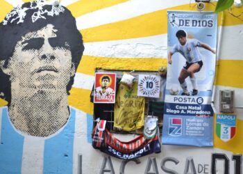 El fútbol argentino recordó a Maradona a cuatro años de su muerte