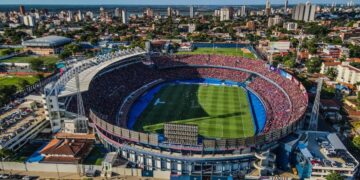 Estadio de Cerro Porteño, en Asunción, sede de la final de Copa Sudamericana 2024