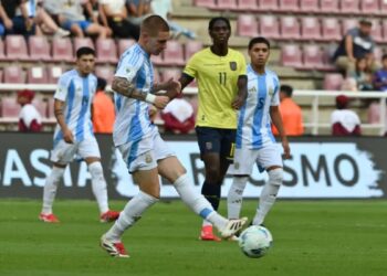 La clasificada Argentina empata 0-0 con el eliminado Ecuador en Sudamericano Sub-20