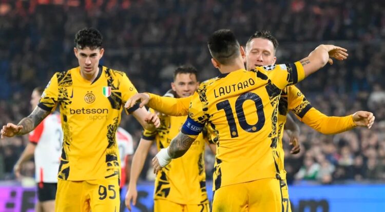 El Inter y Lautaro dejan al Feyenoord contra las cuerdas en Champions