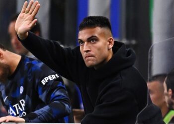 Lautaro Martínez, ausente también del derbi copero contra el Milan