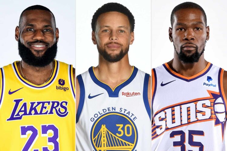 LeBron, Curry y Durant ante el imparable avance extranjero en la NBA