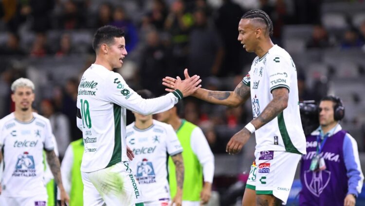 James Rodríguez debuta en México con victoria del León sobre el Atlas