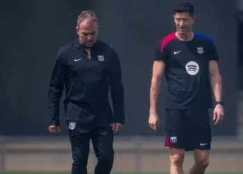 Lewandowski se incorpora a los entrenamientos del Barcelona