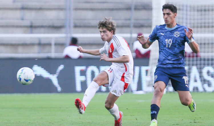 Paraguay abre con triunfo 2-1 ante Perú el Campeonato Sudamericano Sub 20