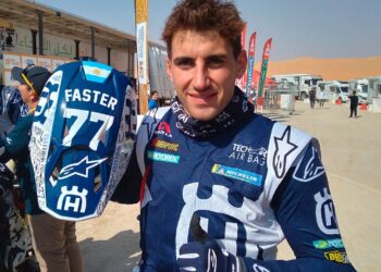 Victoria de etapa en motos para argentino Luciano Benavides en el Dakar