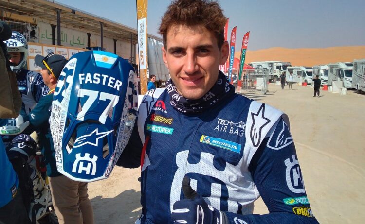 Victoria de etapa en motos para argentino Luciano Benavides en el Dakar