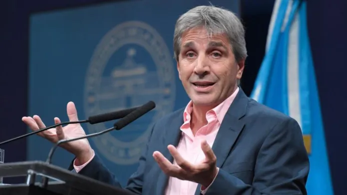 El ministro de Economía de Argentina, Luis Caputo