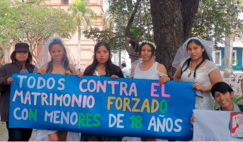 Matrimonio infantil: En 11 años, 6.001 adolescentes de 16 y 17 años se casaron