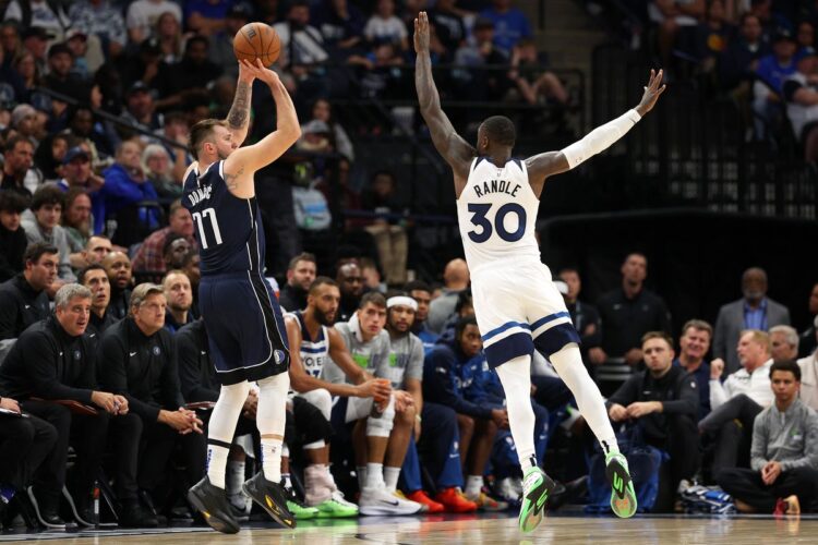 Mavericks ganan en Minnesota con susto de Doncic y Jokic rescata a Nuggets