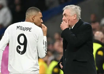 Ancelotti espera a Mbappé para la final de Copa ante el Barcelona