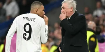 Ancelotti espera a Mbappé para la final de Copa ante el Barcelona