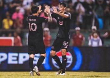 Messi guía al Inter Miami en goleada al Olimpia de Honduras en amistoso